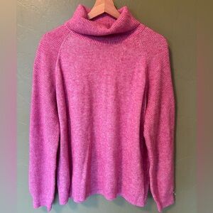 Loft Pink Turtleneck Sweater